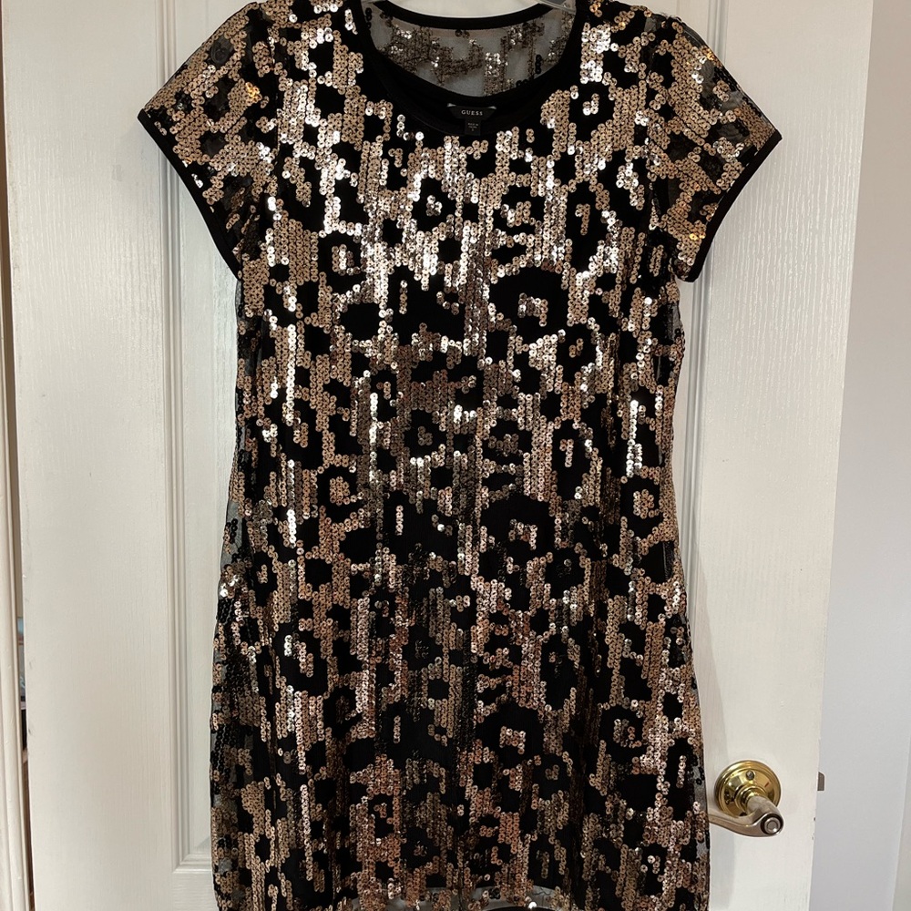 Guess Sparkly Sequinned Dress